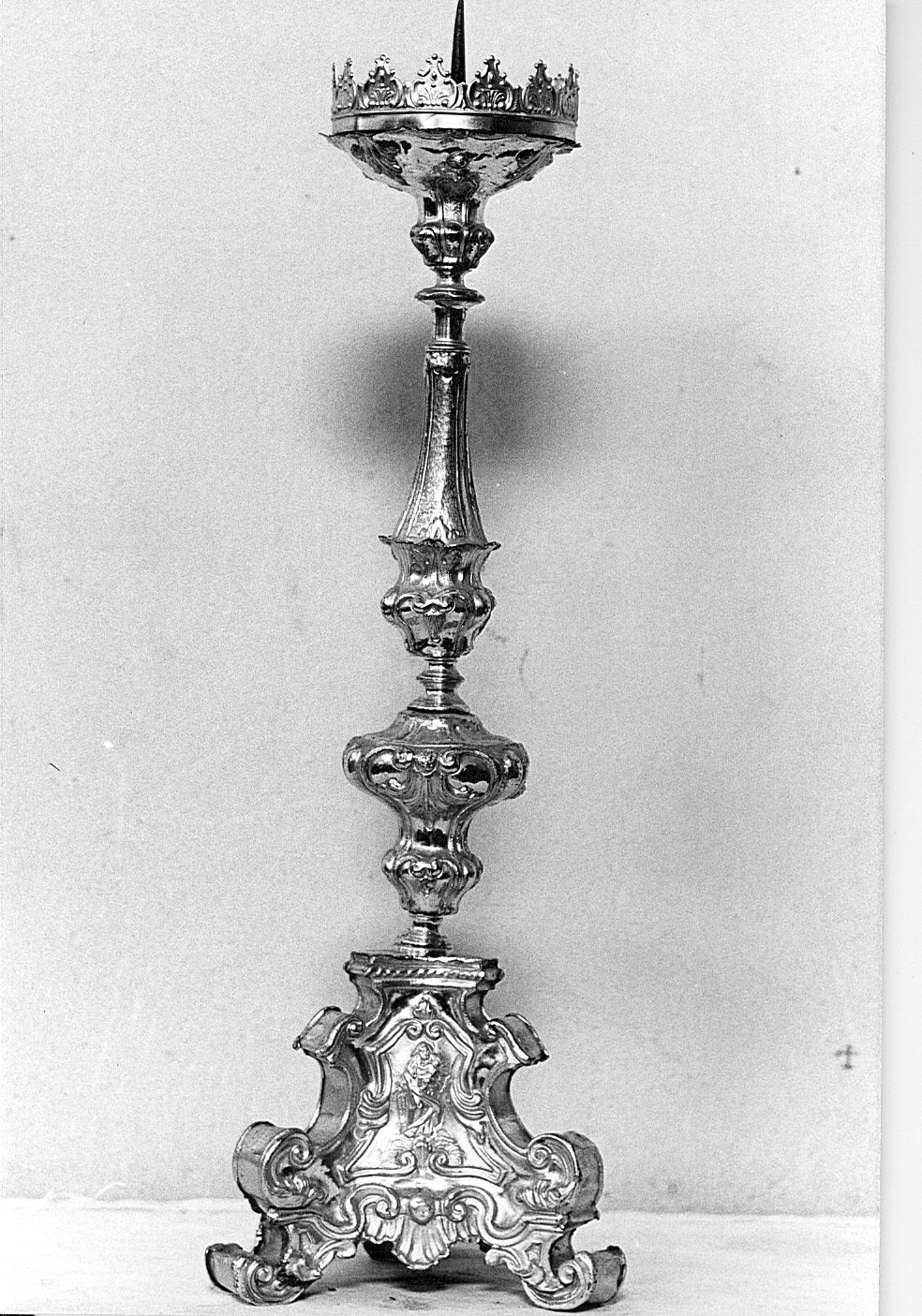 candeliere, serie - bottega lombarda (sec. XVIII)