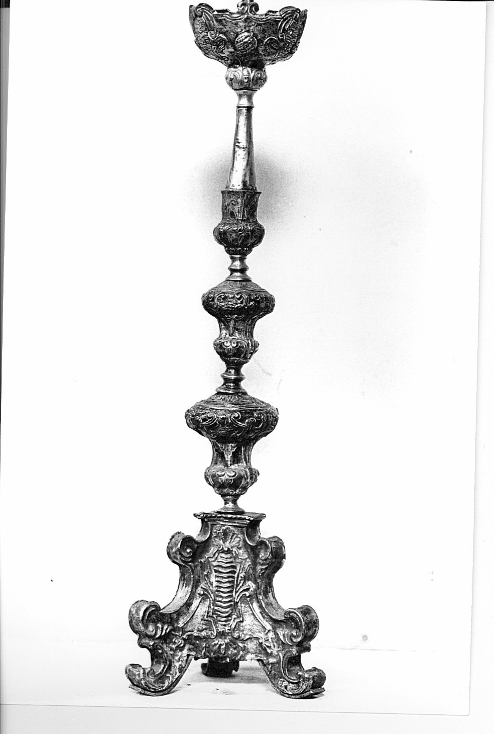 candeliere, serie - bottega lombarda (sec. XVIII)