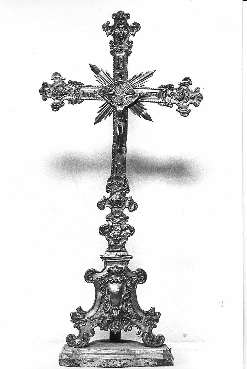 croce d'altare - bottega lombarda (sec. XVIII)