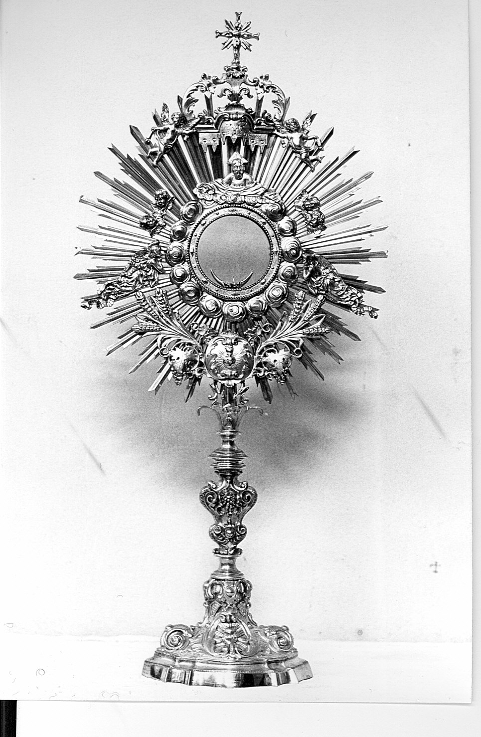 ostensorio - bottega lombarda (metà sec. XIX)