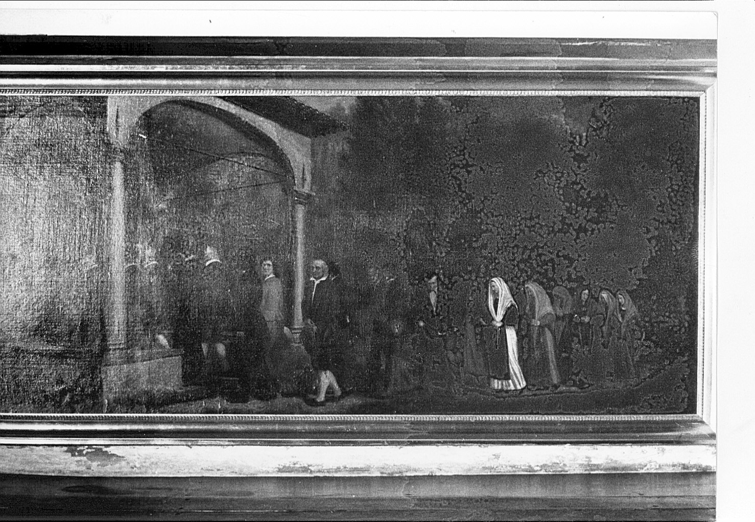 processione (dipinto) - ambito lombardo (prima metà sec. XIX)