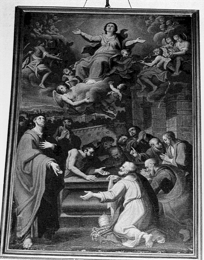 assunzione della Madonna (dipinto) di Solimena Francesco detto Abate Ciccio (prima metà sec. XVIII)