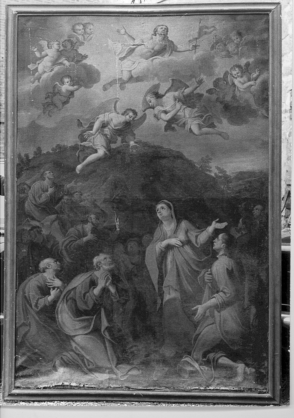 ascensione di Cristo (dipinto) di Solimena Francesco detto Abate Ciccio (prima metà sec. XVIII)