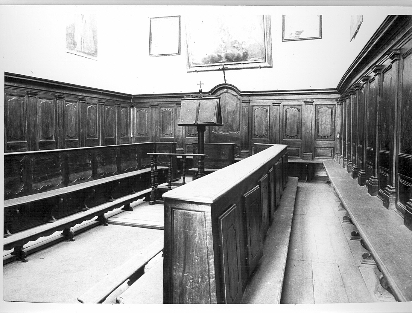 stalli del coro - bottega lombarda (sec. XVIII)