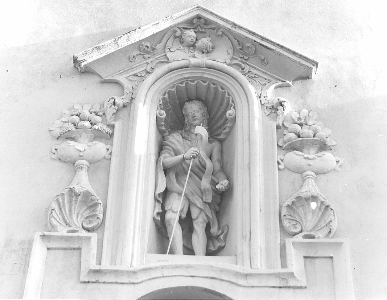 San Giovanni Battista, San Giovanni Battista (statua) - bottega lombarda (sec. XVII)