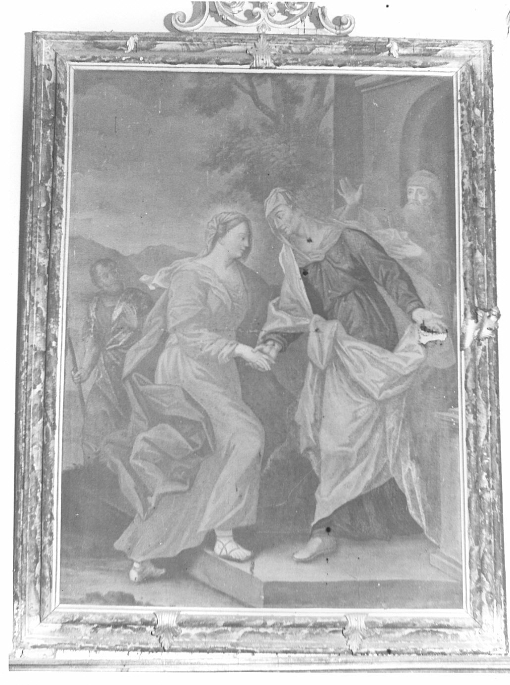 La Visitazione, visitazione (dipinto) - ambito lombardo (sec. XVIII)