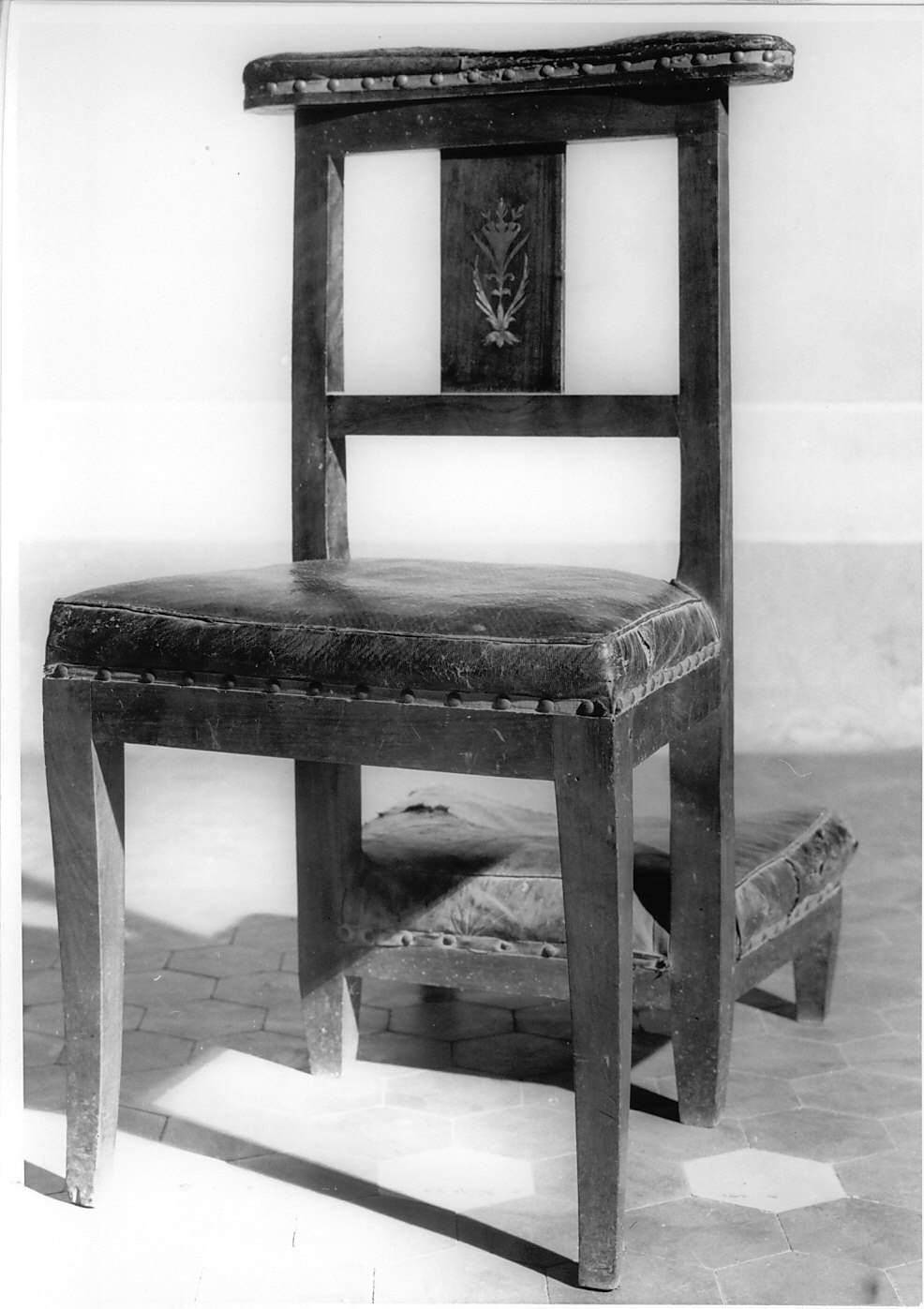 sedia, opera isolata - bottega italiana (sec. XIX)