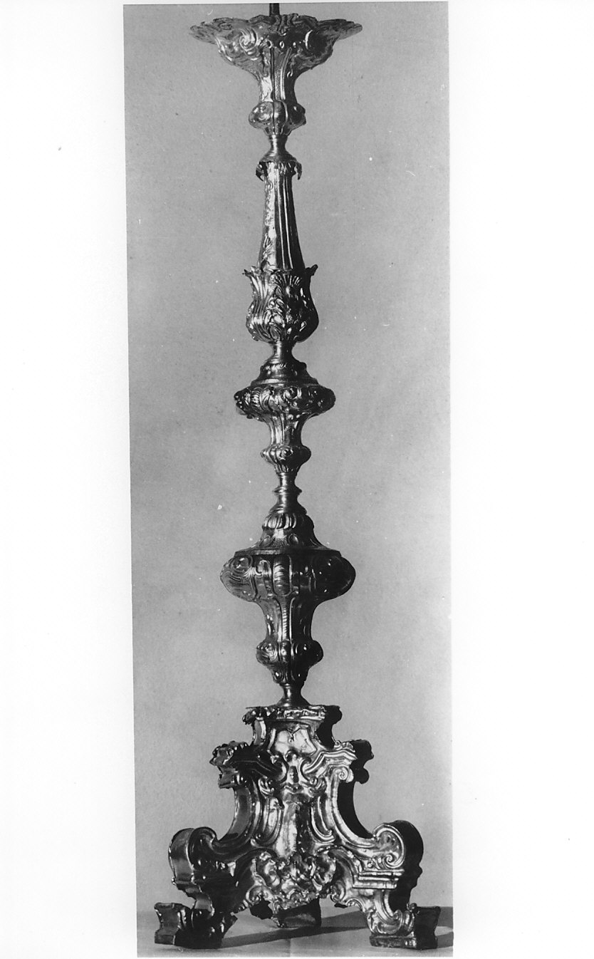 candeliere, serie - bottega italiana (sec. XVIII)