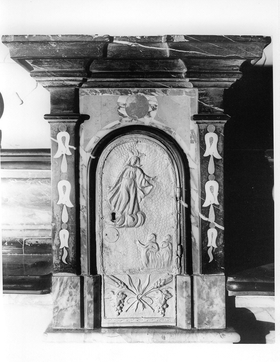 tabernacolo, opera isolata - bottega italiana (sec. XVIII)