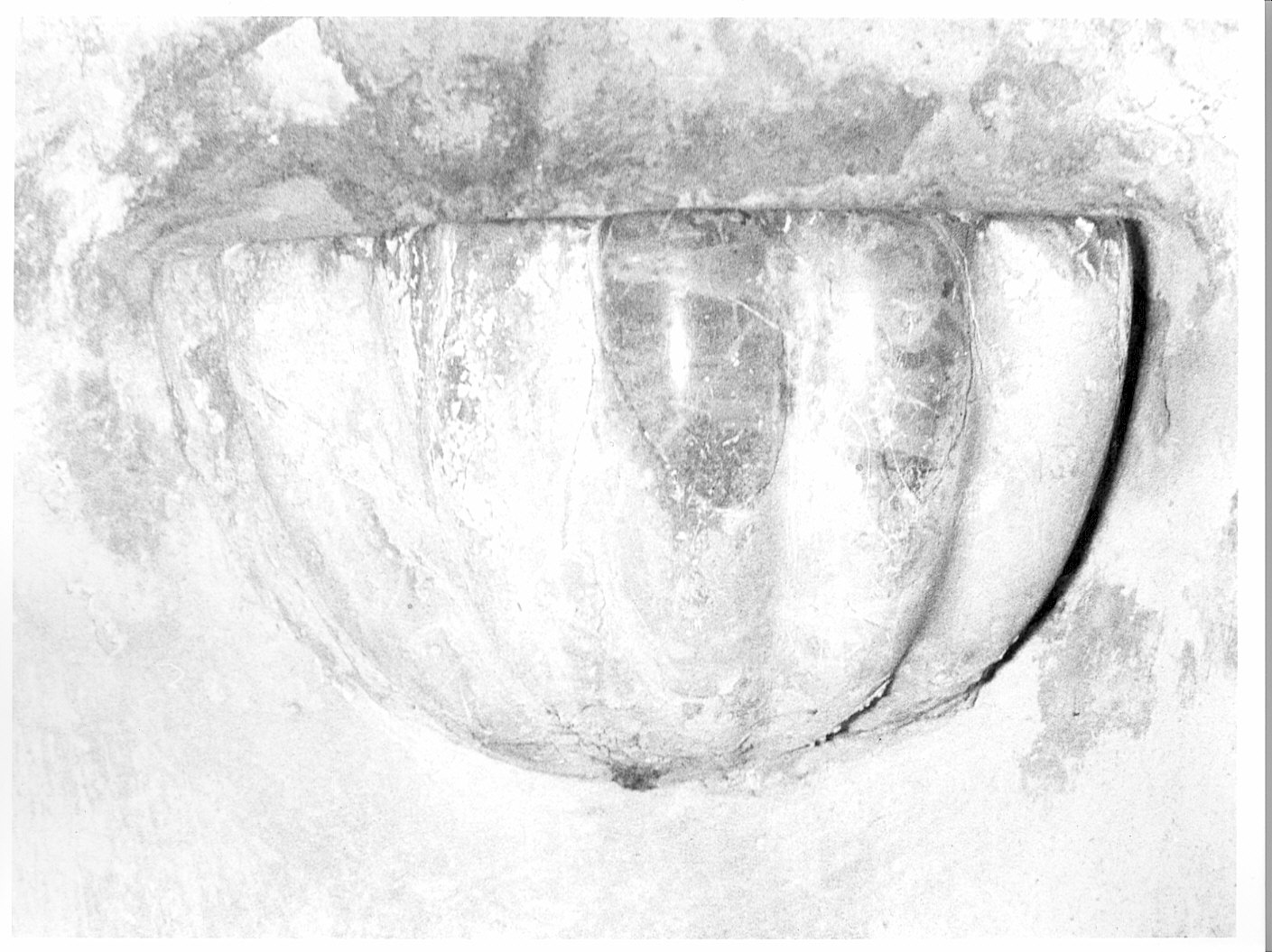 acquasantiera - bottega lombarda (sec. XVIII)