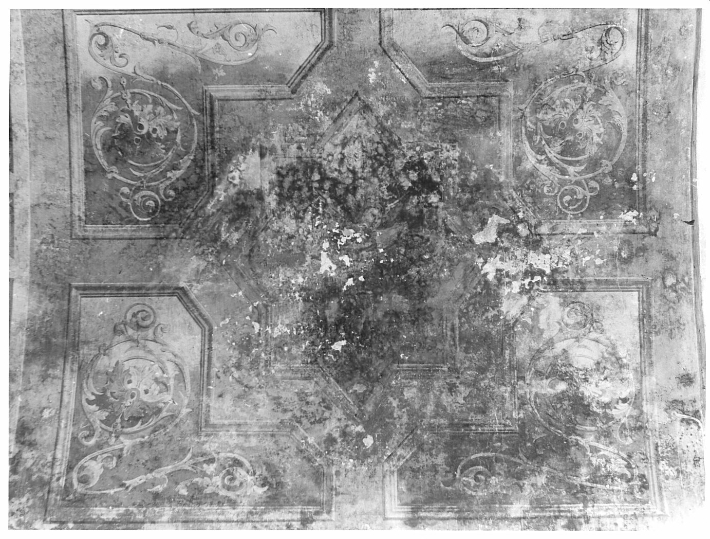 cherubino (dipinto murale) - ambito lombardo (sec. XIX)