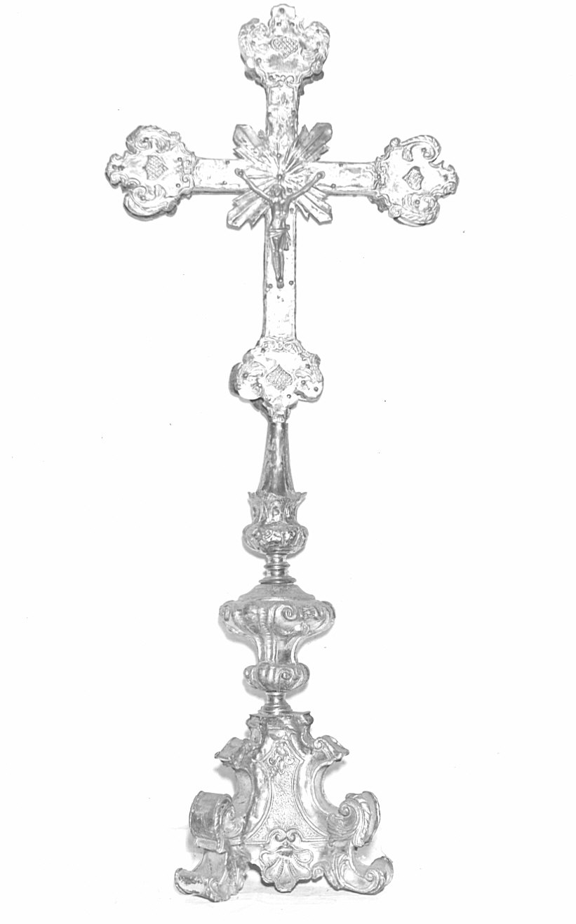 croce d'altare - bottega lombarda (sec. XVIII)