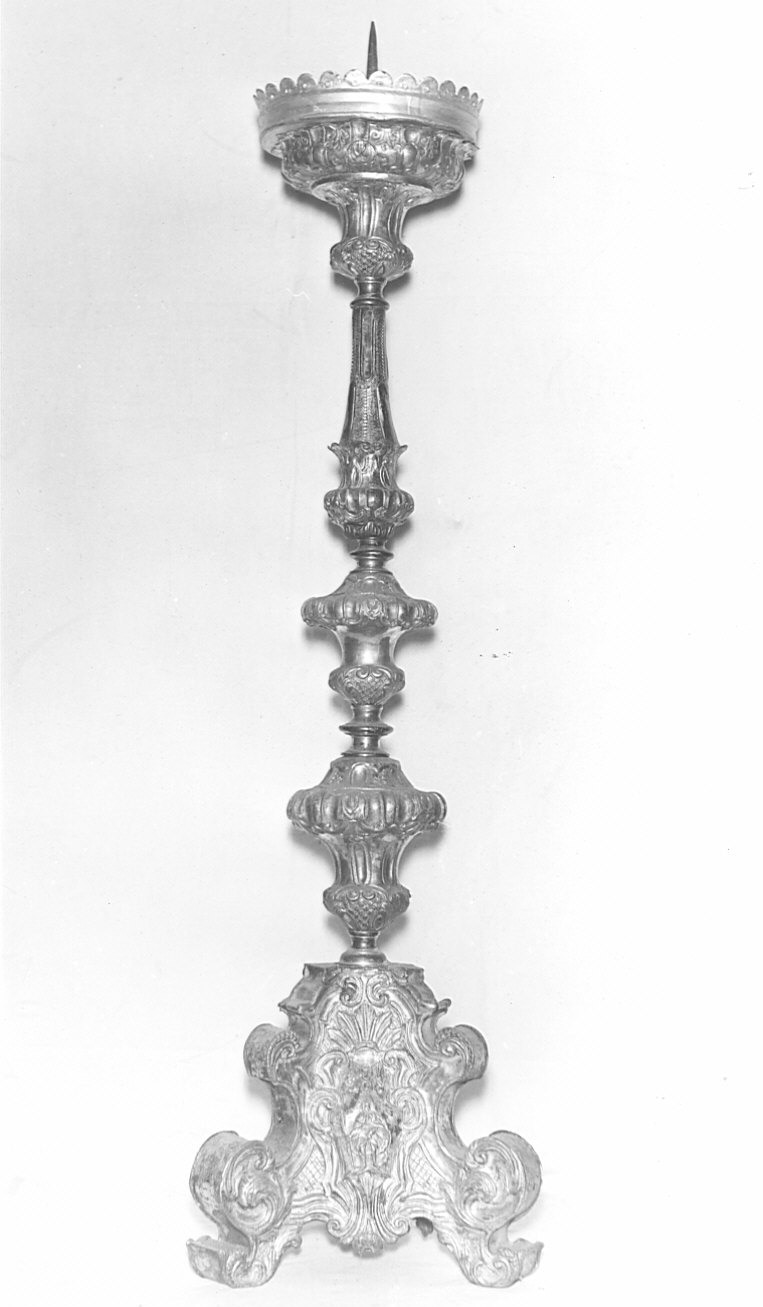 candeliere, serie - bottega lombarda (sec. XVIII)