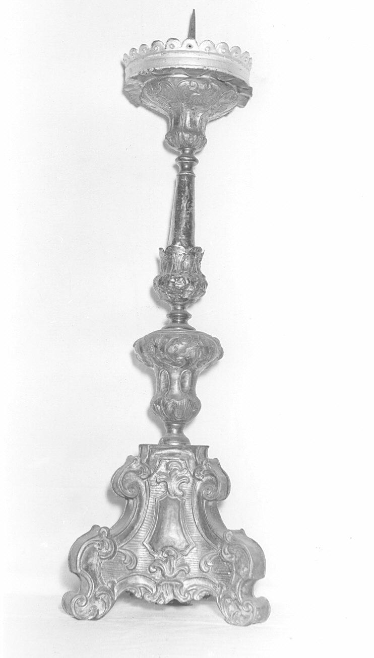 candeliere, coppia - bottega lombarda (sec. XVIII)