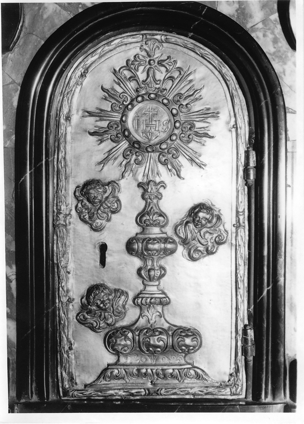sportello di tabernacolo, elemento d'insieme - bottega italiana (sec. XVIII)