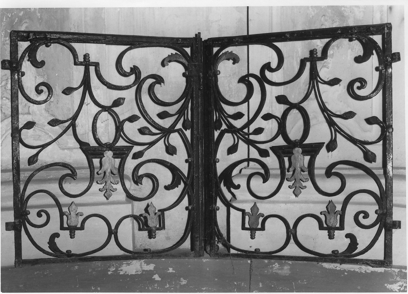 cancellata, opera isolata - bottega italiana (sec. XVIII)