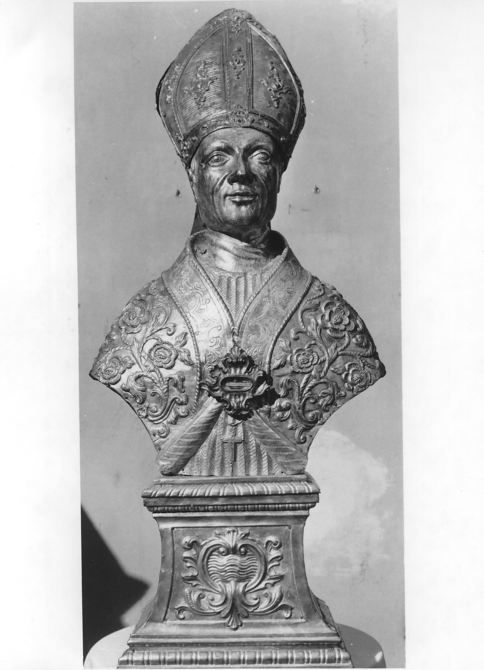 Sant'Alessandro Sauli (reliquiario - a busto, opera isolata) - bottega italiana (inizio sec. XIX)