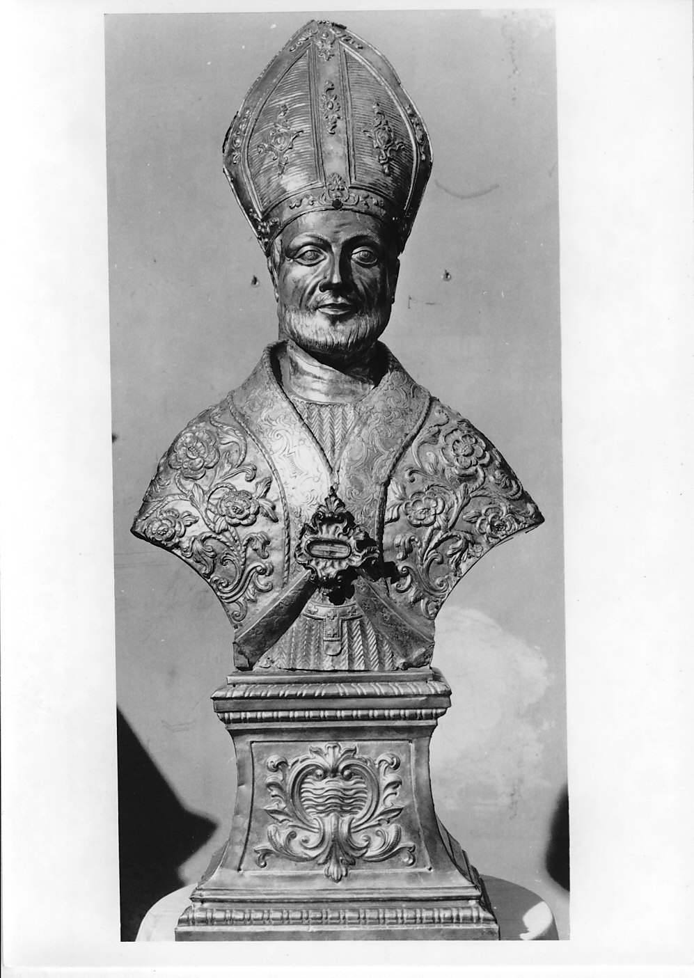 San Massimo (reliquiario - a busto, opera isolata) - bottega italiana (inizio sec. XIX)