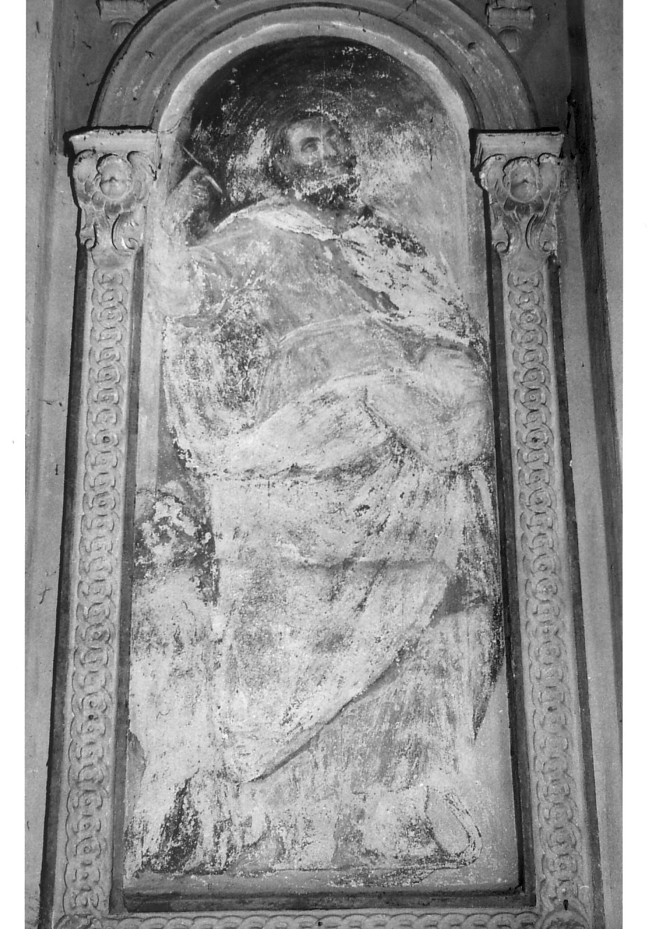 San Marco Evangelista (dipinto, opera isolata) di Romani Giovanni Francesco (attribuito) (primo quarto sec. XVII)