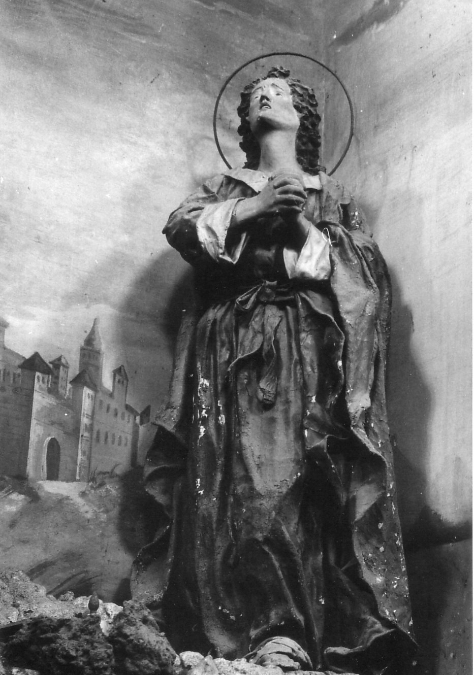 San Giovanni Evangelista (statua, opera isolata) - bottega lombarda (sec. XVIII)