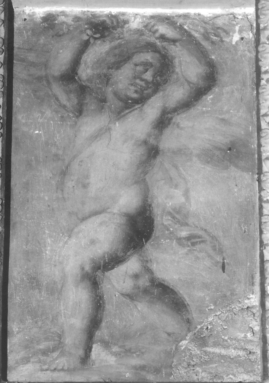 angelo (dipinto, opera isolata) di Romani Giovanni Francesco (attribuito) (prima metà sec. XVII)