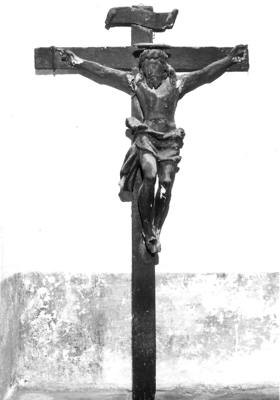 crocifisso, opera isolata - bottega pavese (secc. XVII/ XVIII)