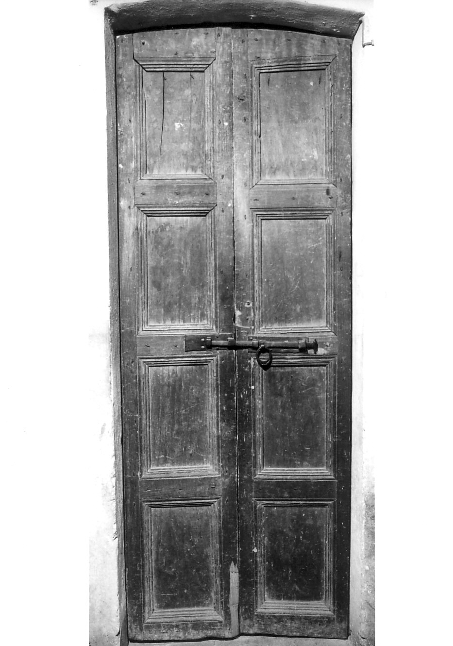 porta - a due battenti, opera isolata - bottega lombarda (sec. XIX)