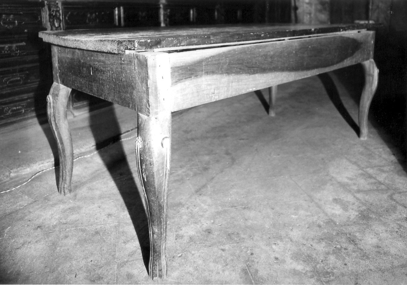 tavolo, opera isolata - bottega pavese (sec. XVIII)