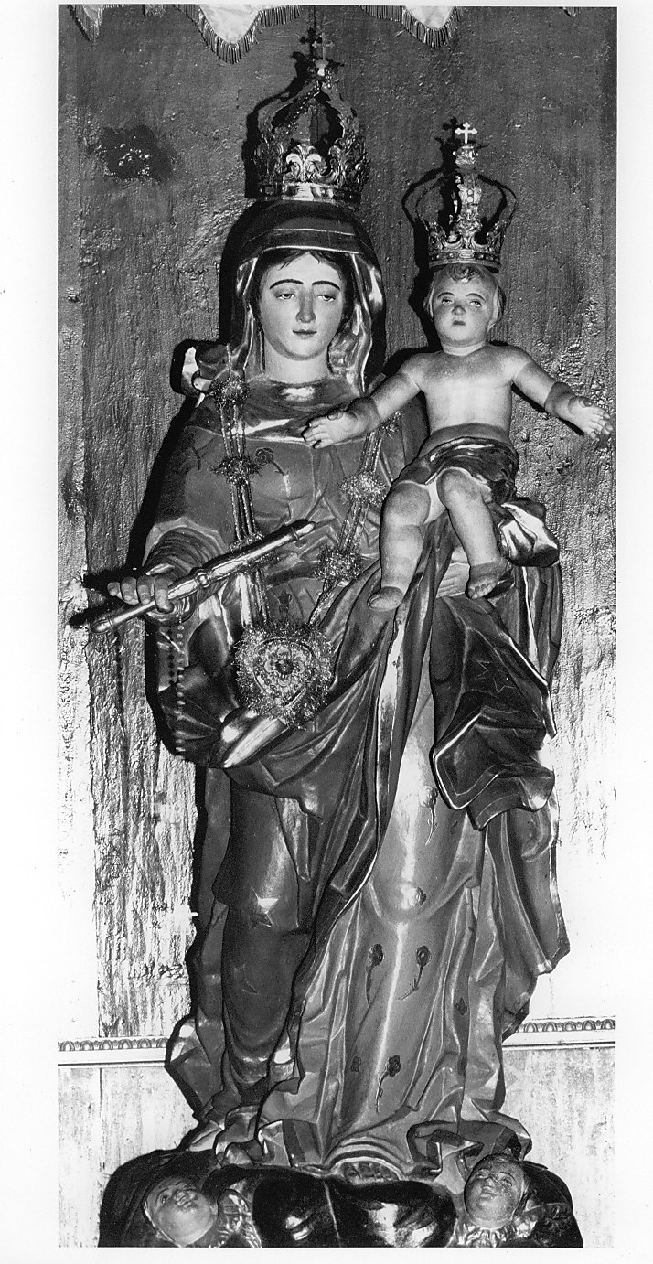 Madonna con Bambino (statua, opera isolata) - bottega italiana (prima metà sec. XIX)