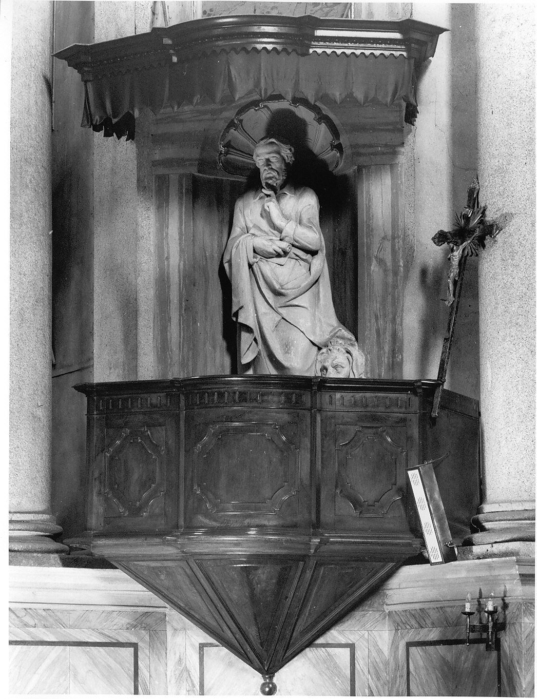 pulpito, opera isolata - bottega italiana (seconda metà sec. XIX)