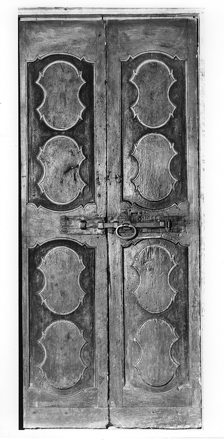 porta, serie - bottega italiana (fine sec. XVIII)
