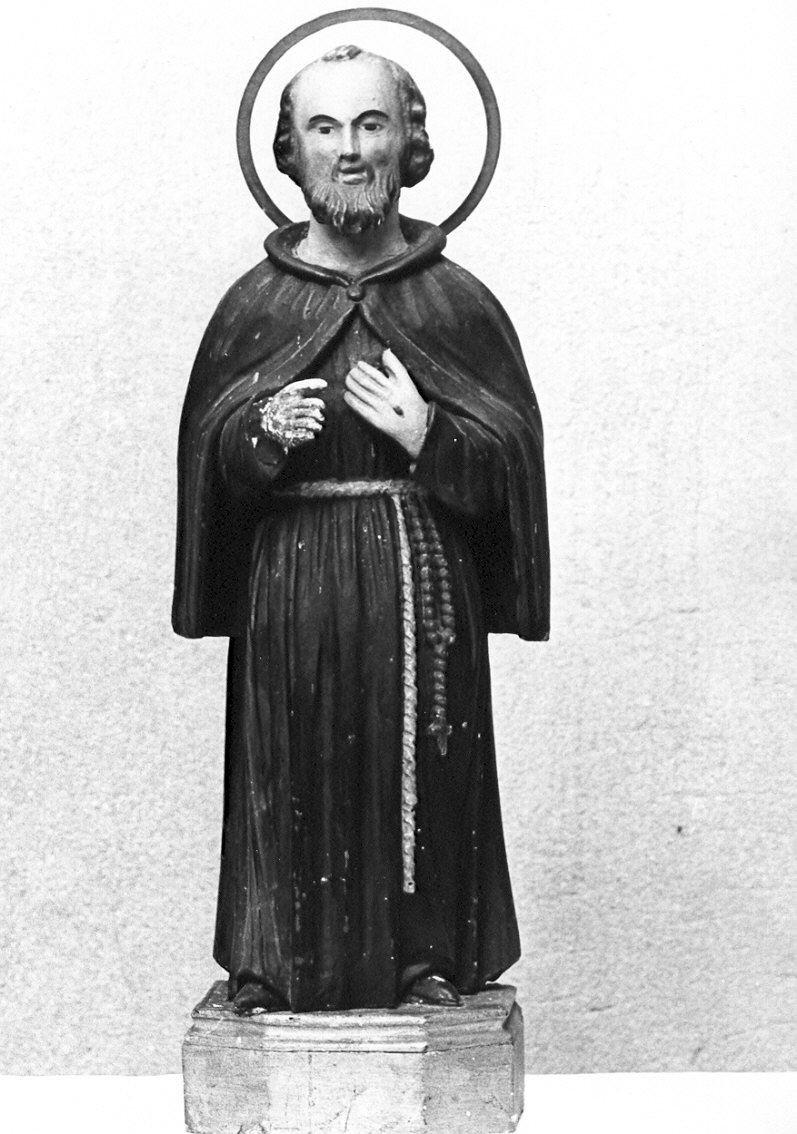 Sant'Antonio (statuetta, opera isolata) - ambito lombardo (sec. XIX)