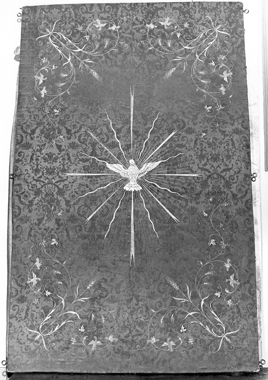 cielo di baldacchino, opera isolata - manifattura italiana (sec. XIX)