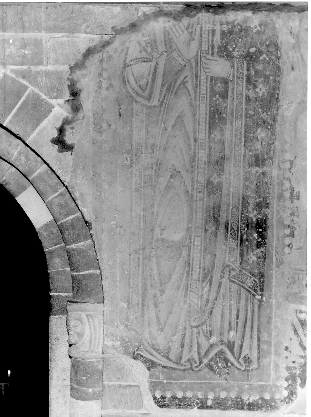 Santo (dipinto, opera isolata) - ambito lombardo (sec. XIII)