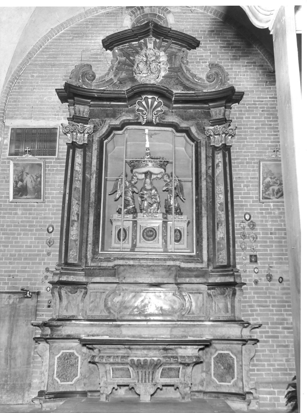 altare, opera isolata - bottega lombarda (sec. XVIII)