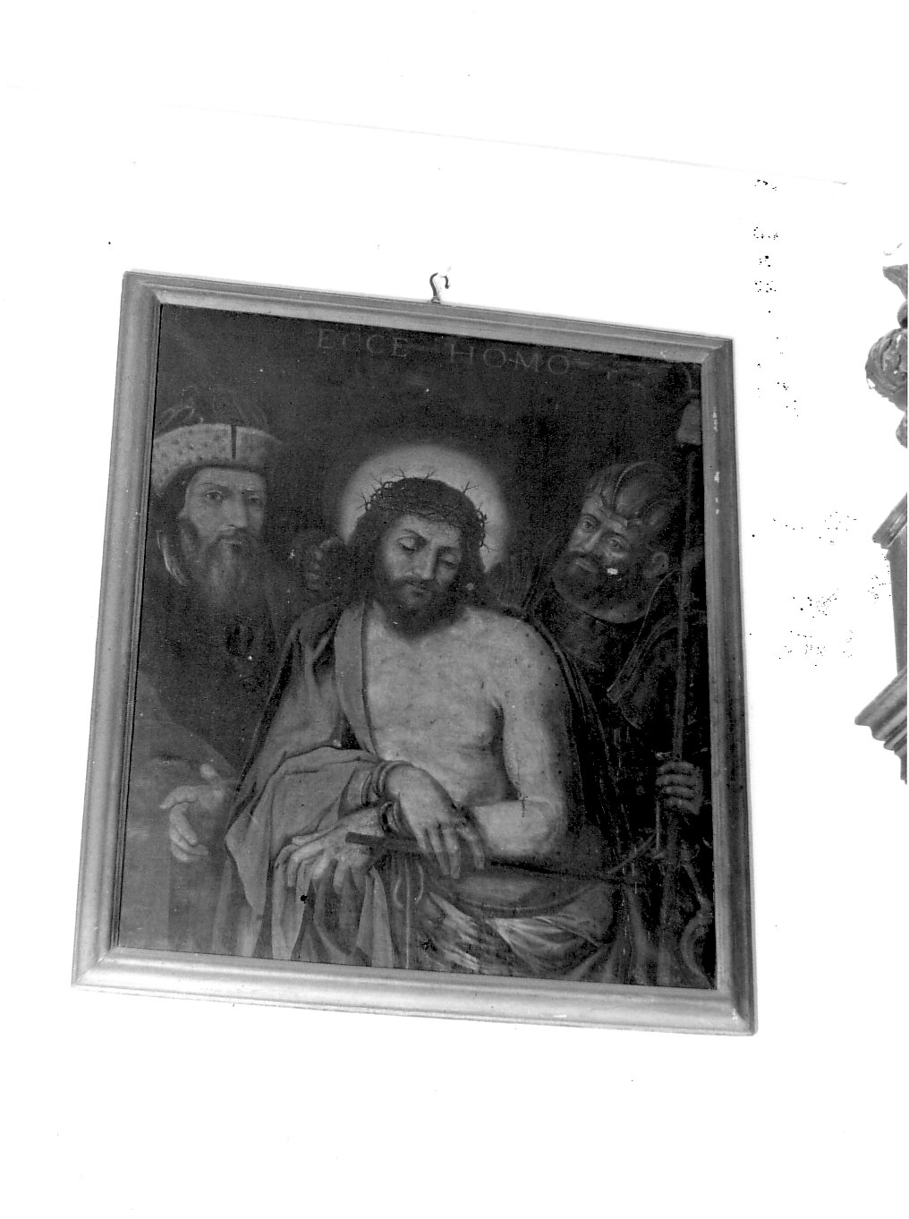 Ecce Homo (dipinto, opera isolata) - ambito lombardo (fine sec. XVI)