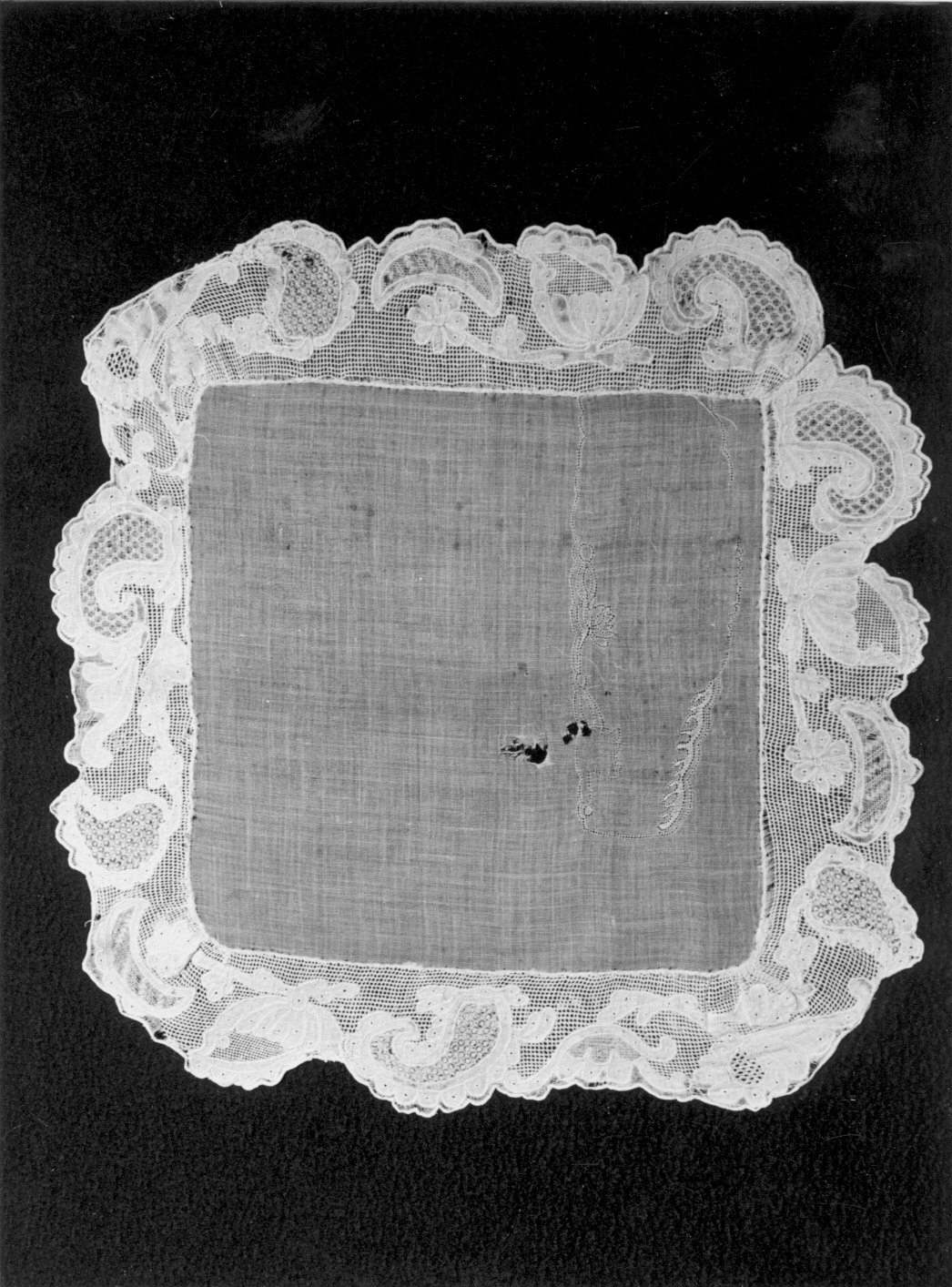 fazzoletto - manifattura italiana (sec. XIX)