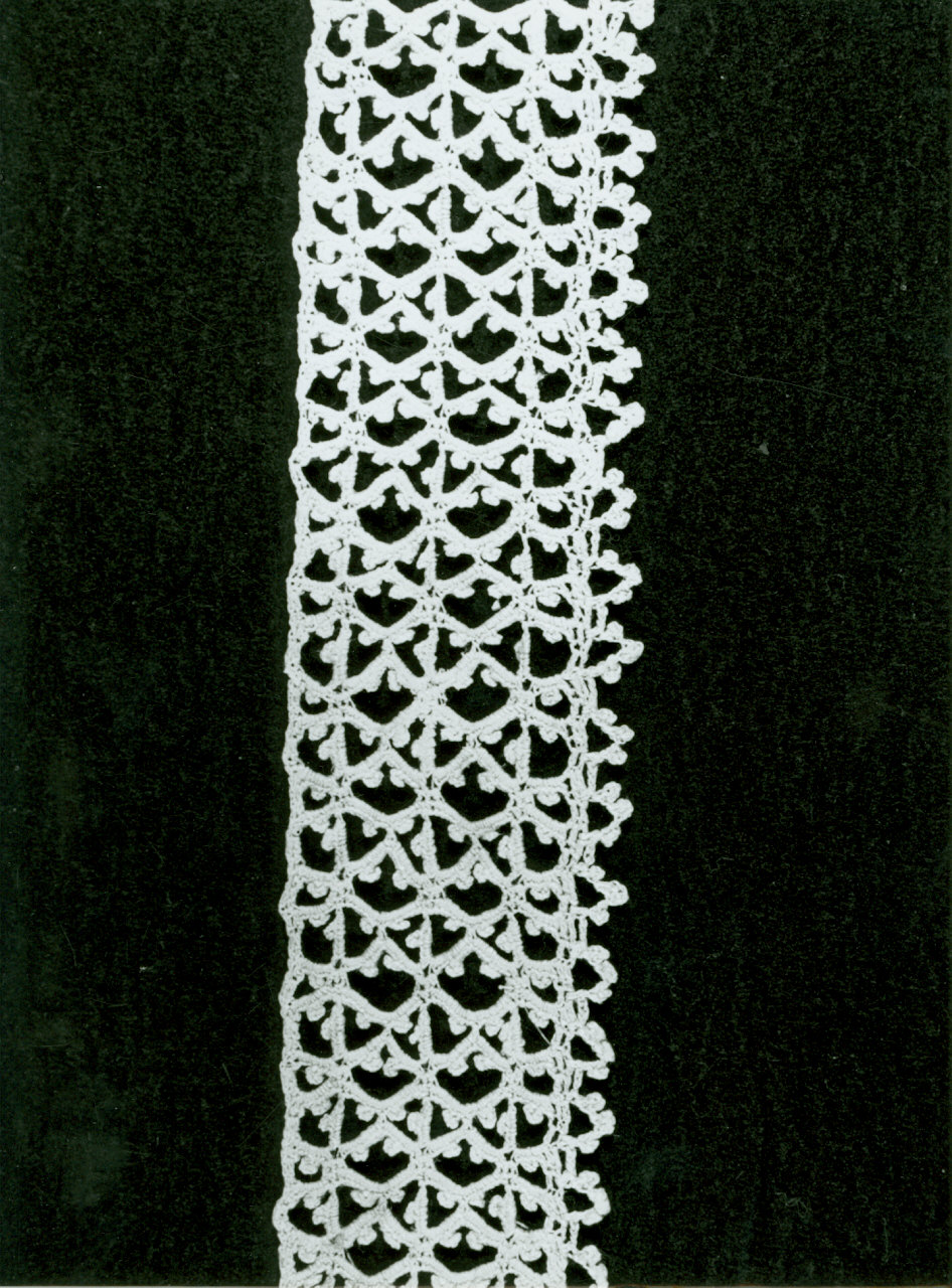 merletto - manifattura italiana (seconda metà sec. XIX)