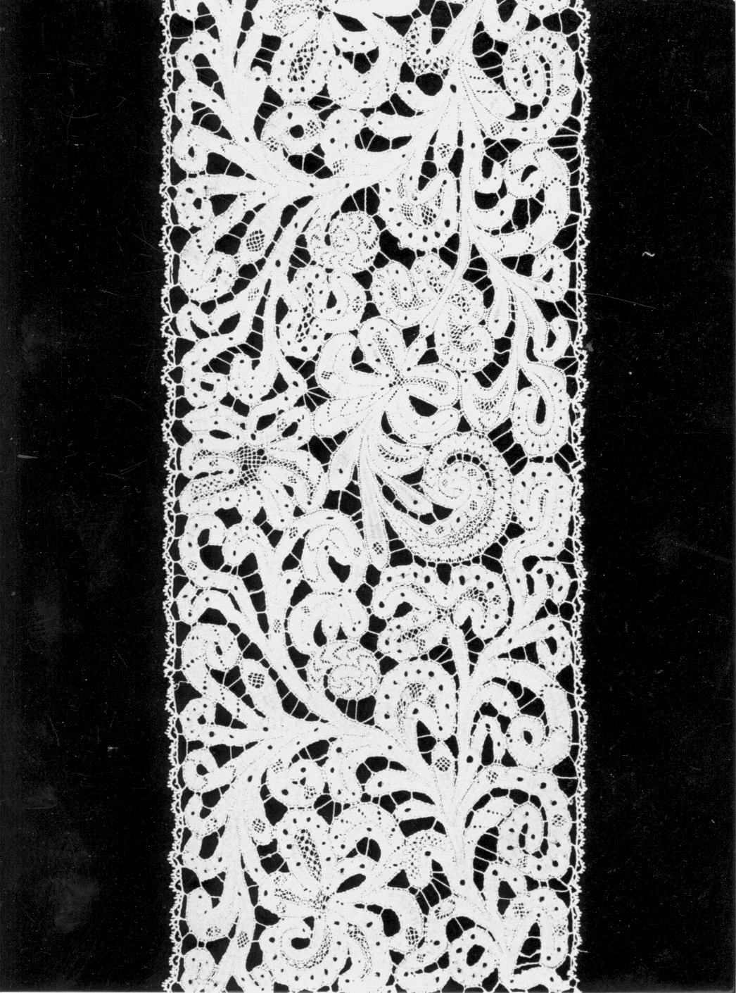 merletto - manifattura lombarda (seconda metà sec. XIX)