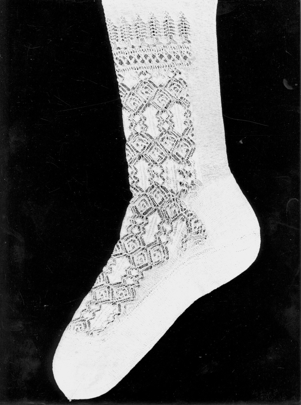 calza - manifattura italiana (?) (inizio sec. XIX)