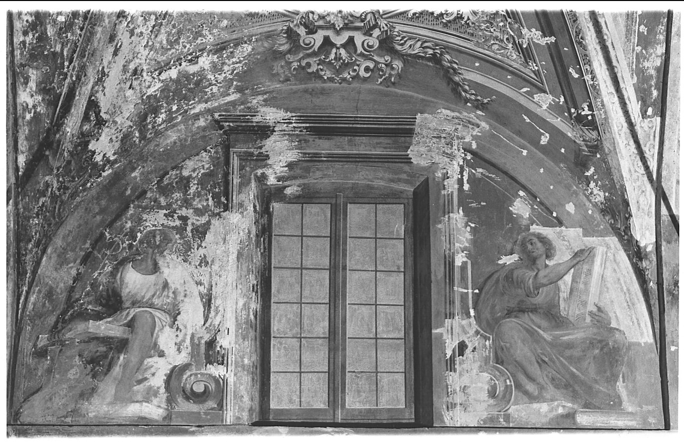 profeti (dipinto murale, elemento d'insieme) di Lampugnani Giovanni Francesco (sec. XVII)