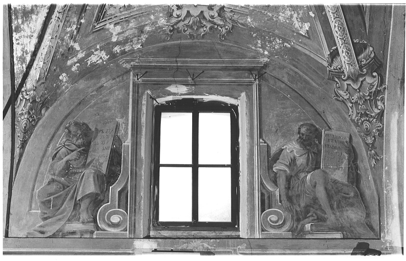profeti (dipinto murale, elemento d'insieme) di Lampugnani Giovanni Francesco (sec. XVII)