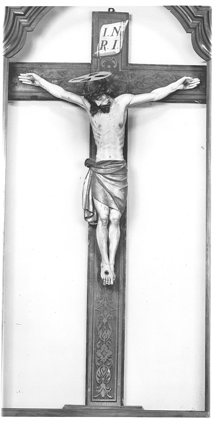 crocifisso, opera isolata - bottega lombarda (sec. XVII)