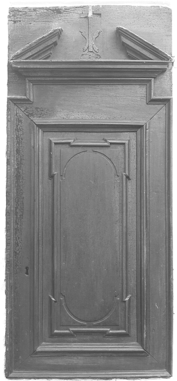 sportello di stipo, opera isolata - bottega lombarda (sec. XVII)