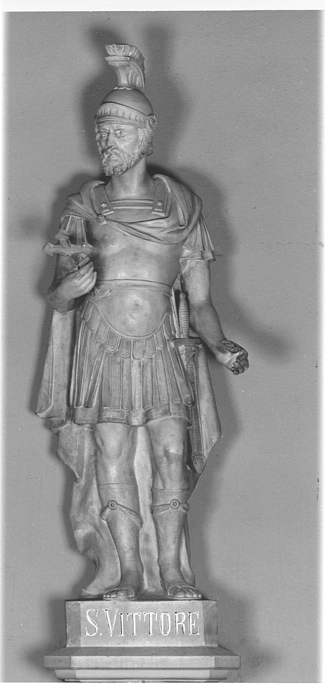 San Vittore (statua, elemento d'insieme) - bottega lombarda (inizio sec. XX)
