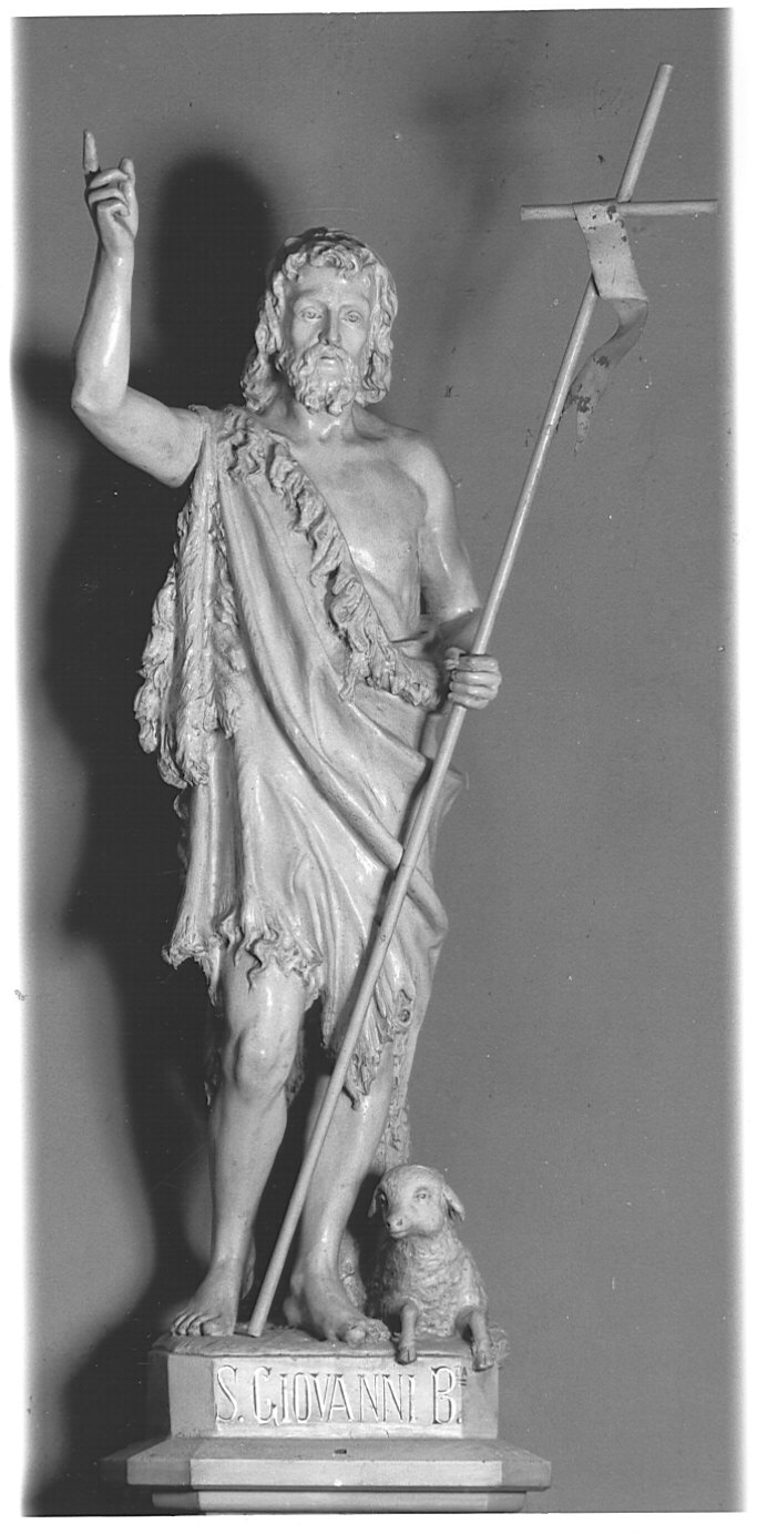 San Giovanni Battista (statua, elemento d'insieme) - bottega lombarda (inizio sec. XX)