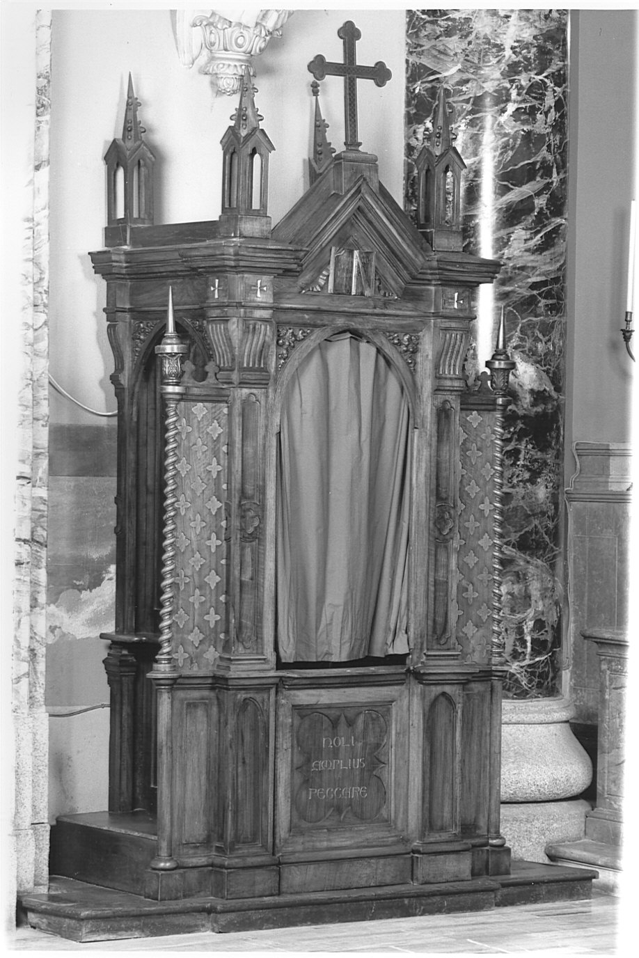 confessionale, serie - bottega lombarda (sec. XX)