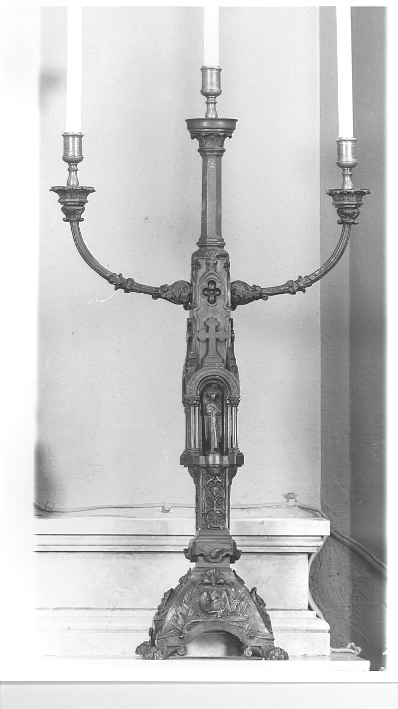 candelabro, serie di Pogliaghi Lodovico (secc. XIX/ XX)