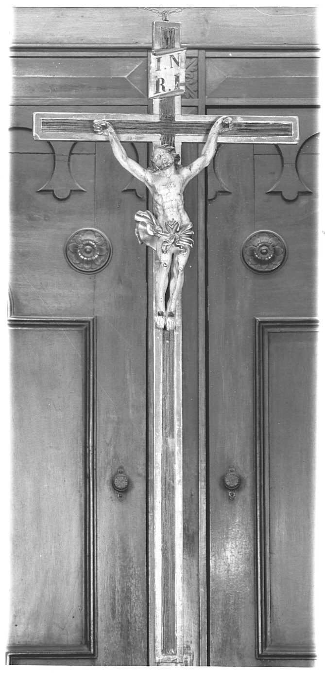 crocifisso, opera isolata - bottega lombarda (sec. XVIII)