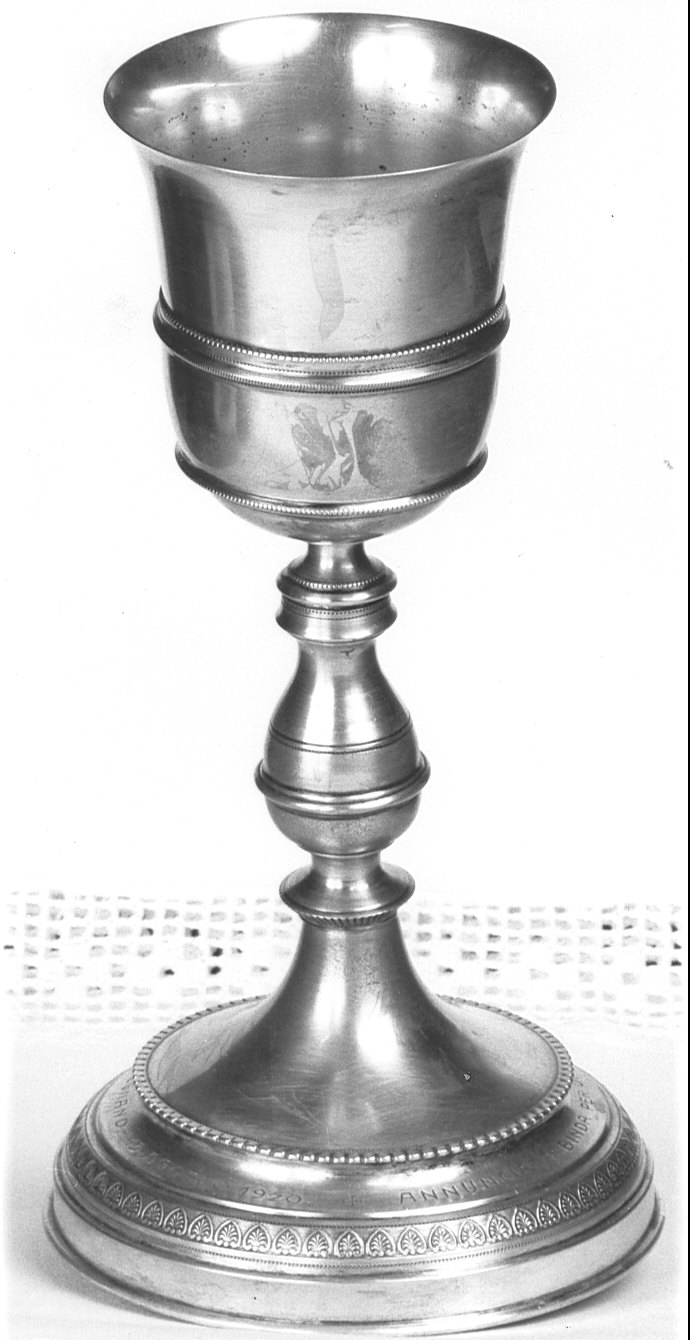 calice, opera isolata - bottega lombarda (sec. XX)